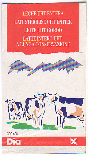 Frankreich: Dia Leche UHT Entera