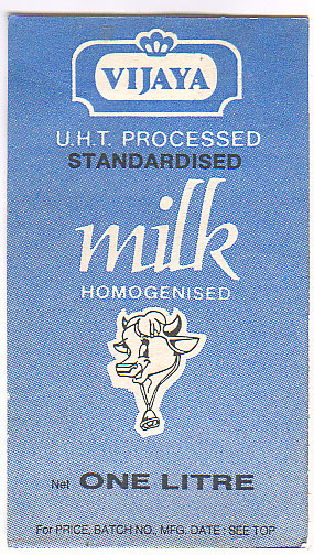Indien: Vijaya Milk UHT