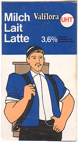 Schweiz: Valflora - Milch UHT